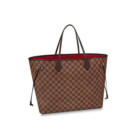 louis vuitton neverfull pochette damier ebene|louis vuitton damier ebene satchel.